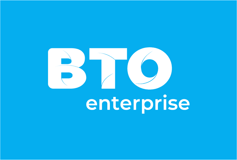 BTO discover more card - white logo